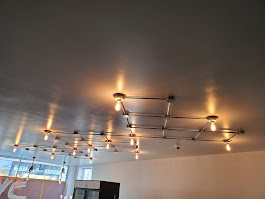 Custom made light for CRISP CHIK'N in Lansdown, PA